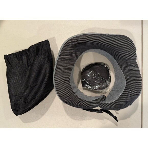 NEW Memory Foam U Shaped Travel Pillow Neck & Eye Mask Head Rest Plane Flight - Picture 1 of 3